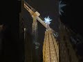 sagrada familia〜maria tower light up〜travel spain🇪🇸サグラダファミリア・聖母マリアの塔完成、ライトアップ✴️バーチャルスペイン旅行・バルセロナ