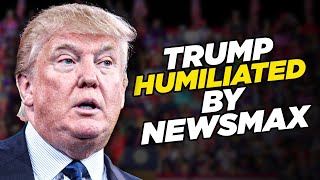 Newsmax Humiliated Trump By Running Legal Disclaimer During His Interview