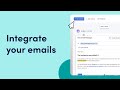 Integrate your emails | monday sales CRM