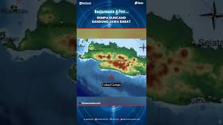 Gempa Guncang Bandung Pagi Ini 9 Juni 2023, Cek Info BMKG kekuatan dan Pusat Getaran