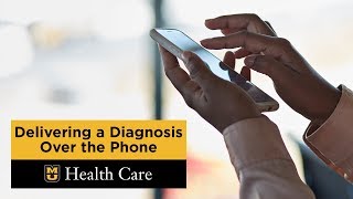 Delivering a Diagnosis Over the Phone (Jane McElroy, PhD)