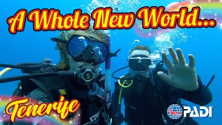 Tenerife - A Whole New World! (PADI OWD Day 1)