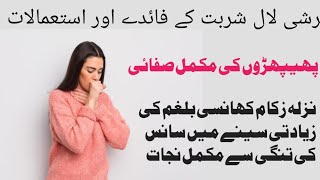 Qarshi Lal Sharbat Benefits | Nazla,Zukam,Flu,Khansi, Aur Balgham Ki ziadti Ka Khatima |