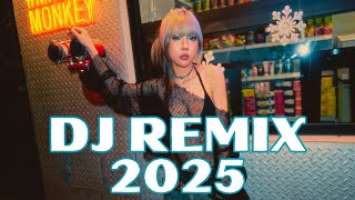 DJ REMIXES OF POPULAR SONGS NON STOP MIX MASHUP 2025 | EDM CLUB HOUSE DISCO PARTY REMIX MIX 2025