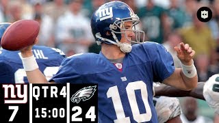 Giants vs. Eagles: A Classic NFC East 4th Quarter Comeback | NFL Throwback