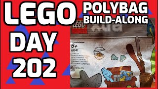 Lego Polybag Build-along Day 202 - Xtra - Sea Accessories (40341) Assembly and Review