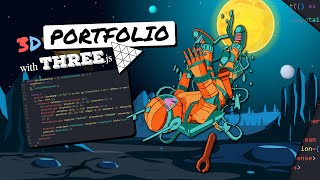 I Built a 3D Developer Portfolio Website // Three.js + React + Tailwind