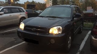 Установка магнитолы на Hyundai Santa Fe Classic 2008