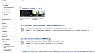 Finding articles in library databases