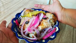 💥Cómo Hacer POLLO en ESCABECHE bien sabroso #escabeche  #polloenescabeche