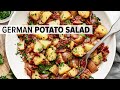 GERMAN POTATO SALAD with a warm bacon vinegar Dijon dressing!