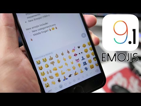 What's New in iOS 9.1: NEW MIDDLE FINGER EMOJI + 150 MORE! What's New in iOS 9.1: NEW MIDDLE FINGER EMOJI + 150 MORE!