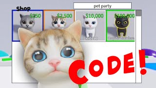 NEW POP IT TRADING CODE ! ✨ PET PARTY 🐱🐶