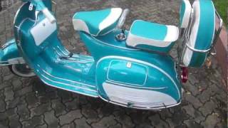 Classic Vespa VBC 150cc in Teal/White - ID: SV#0105 - www.starvespa.com