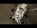 PRIMICIA Primera vista (trasera) de Perseverancia en Marte, con la lente alineada