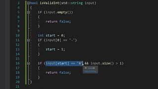 How to Check if a String Is an Integer Using C++