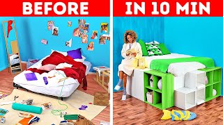 Incredible Bedroom Transformation || DIY Furniture For Your Home