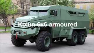 Kolun 6x6 armoured vehicle personnel carrier UAMZ Group Russia Russian Defense industry military equ