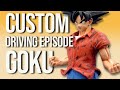 Sculpting Goku in his DRIVING OUTFIT was TOUGH! Custom Dragon Ball Z figure!