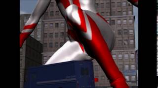 UltraWoman Touch down