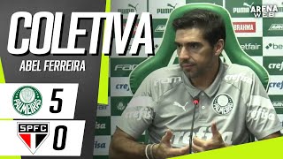 COLETIVA ABEL FERREIRA | AO VIVO | Palmeiras x São Paulo - Brasileirão 2023