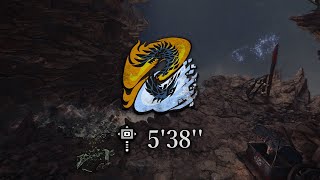 明けの死星 アルバトリオン 非火事場 ハンマー(1抑制) 5'38'' | MHW Iceborne : PS5