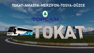 TOKAT-AMASYA-DÜZCE / ETS2 / MB TRAVEGO 16 SHD 2+1 / 2K24 MAP