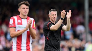 Lincoln boss Mark Kennedy thanks fans after first game