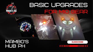 Basic upgrades for Mio Gear 125 a.k.a. Gerry | #mamboshub #mamboshubph