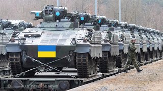 Russian Forces Shocked! German Marder IFVs Secretly Arrive in Ukraine