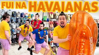 Hoje eu fui na HAVAIANAS! | @CUNHALUCASS