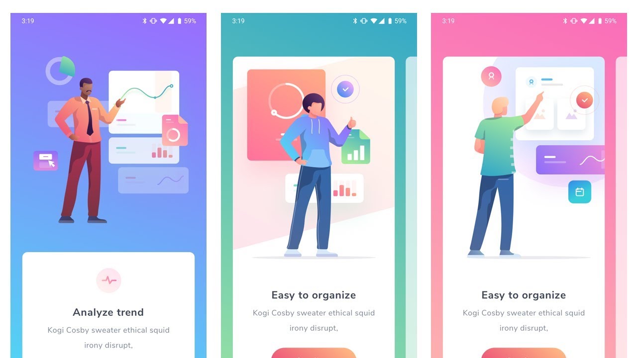 How To Make Modern Ui Design Android Development Tutorial Youtube
