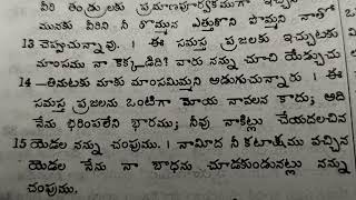 #Numbers 11 సంఖ్యాకాండము