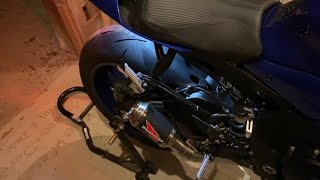 2022 YAMAHA YZF R1 COMPETITION WERKES GP 3/4 Exhaust System Sound