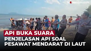 Pesawat Mendarat Darurat di Laut Gumuk Kantong, Ini Kata API | OneNews Update