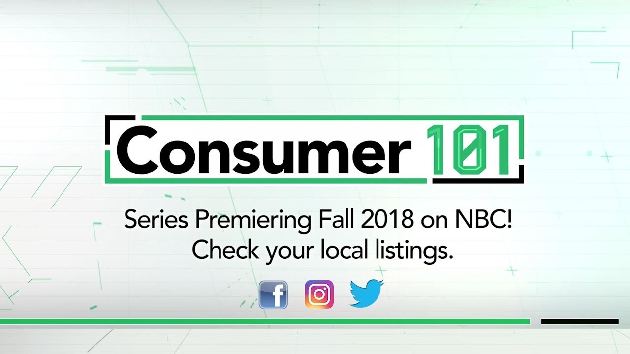 Consumer 101 On NBC This Fall! | Consumer Reports - YouTube