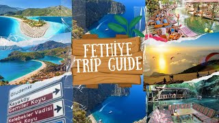 TOP PLACES TO VISIT IN FETHİYE I FETHİYE TRAVEL PROGRAM