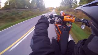 Ktm Exc 125 6th gear wheelie