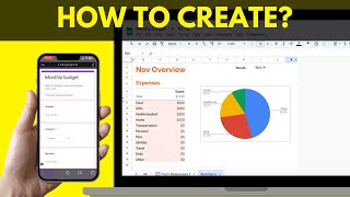 How to create Expense Tracker on Google Sheets linked to Google Form | Full Tutorial + Free template