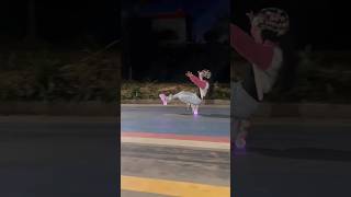 on road skating skills beautiful girl 😱👀 #skating #viral #reaction #subscribe #girl #reels #youtube