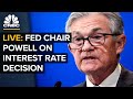 LIVE: Chairman Powell speaks after Fed raises interest rates by half a percentage point — 12/14/22