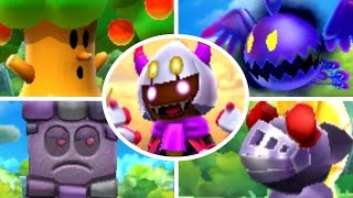 Team Kirby Clash Deluxe - ALL 42 Main \u0026 Side Bosses