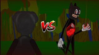 Cartoon Cat vs Cartoon Dog _ stick nodes animation