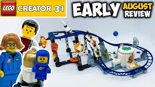LEGO Space Roller Coaster EARLY Review! Creator Set 31142