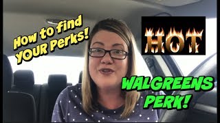 🔥 WALGREENS PERK....How to find YOUR Perks!