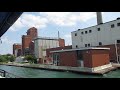 hiram walker u0026 sons limited building seen from windsor river cruise ship in windsor ontario canada