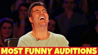 Most Funny Auditions Ever On The X Factor | TRY NOT TO LAUGH !!