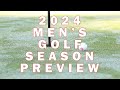 2024 Men's Golf Season Preview