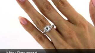 Mark Broumand - 1.25ct Old European Cut Diamond Engagement Ring