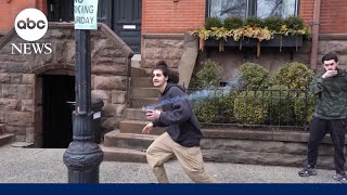 Teens who threw improvised explosive device face terrorism charge